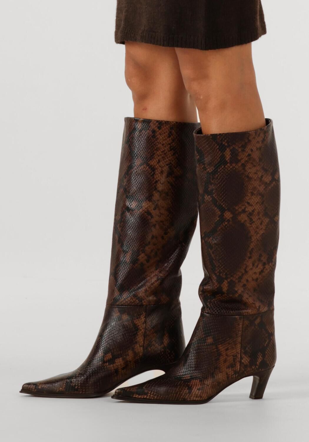 Bruine ZINDA Hoge laarzen 3245 - large