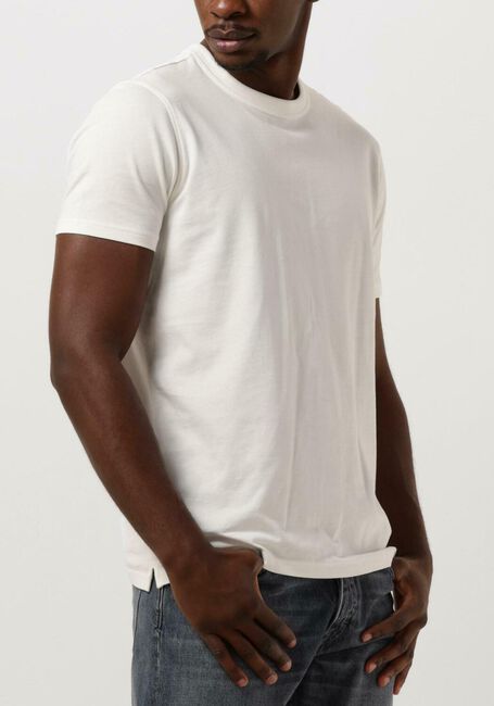 Gebroken wit PROFUOMO T-shirt T-SHIRT SHORT SLEEVE JERSEY - large