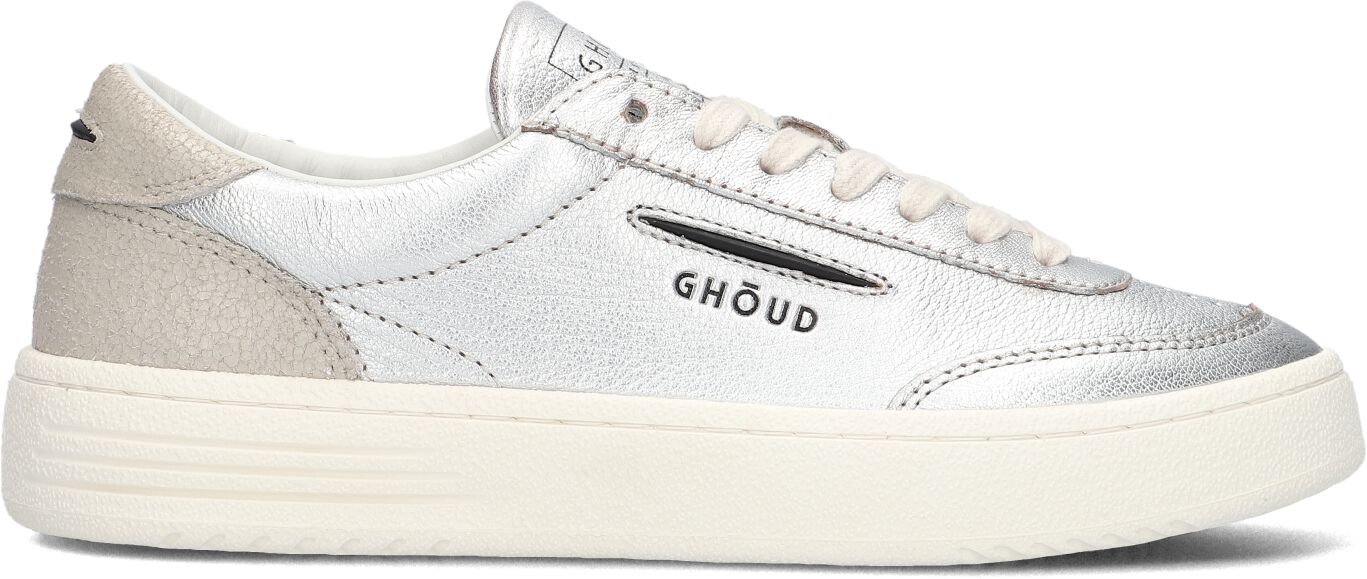 Ghoud Lage Sneakers Dames Lido, Maat: 37, Materiaal: Leer, Kleur: Zilver
