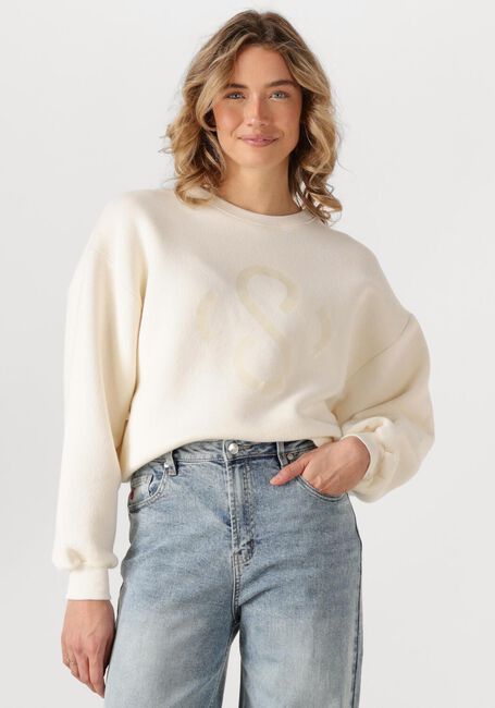 Ecru SUMMUM Sweater SWEATSHIRT VINTAGE SWEAT - large