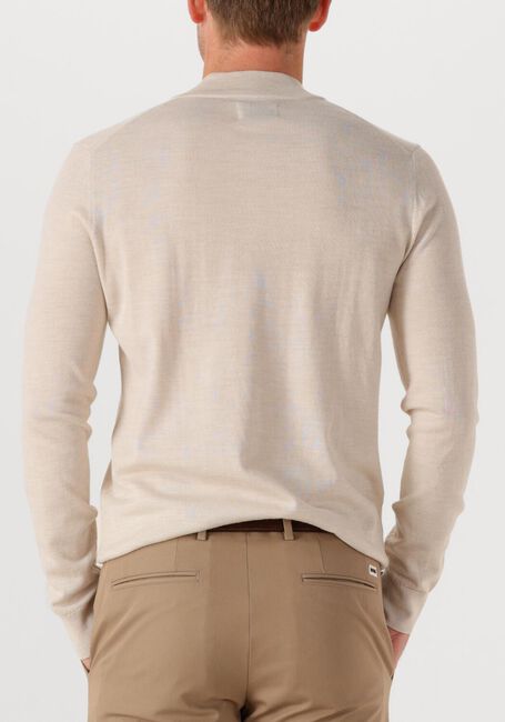 Beige STEFANO LAURAN Trui HALF ZIP - large