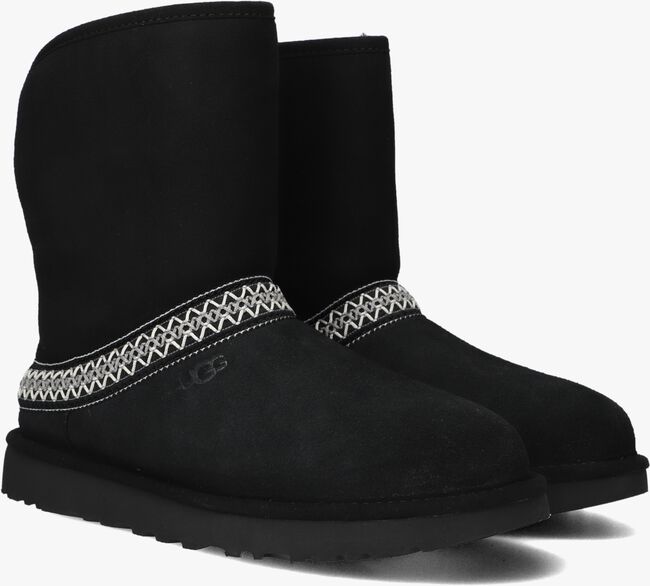 Zwarte UGG Vachtlaarzen CLASSIC SHORT CRESCENT Zwarte UGG Vachtlaarzen CLASSIC SHORT CRESCENT - large