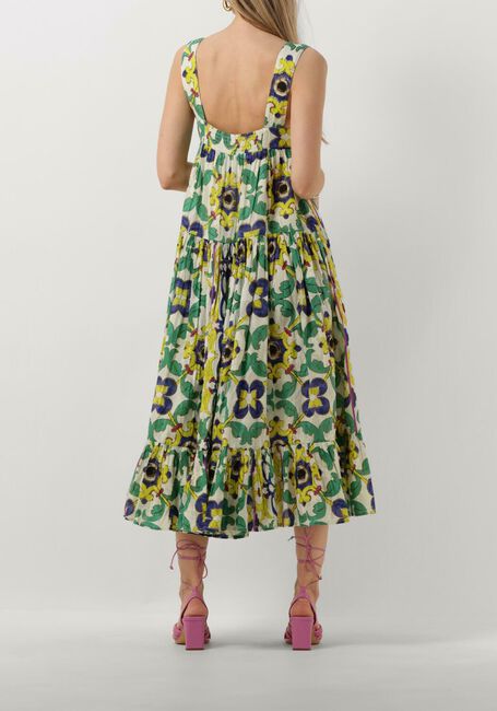 Groene MES DEMOISELLES Midi jurk CALLY - large