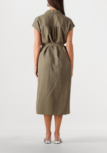 Khaki MOS MOSH Midi jurk MMNELLI ALEXIS DRESS - large