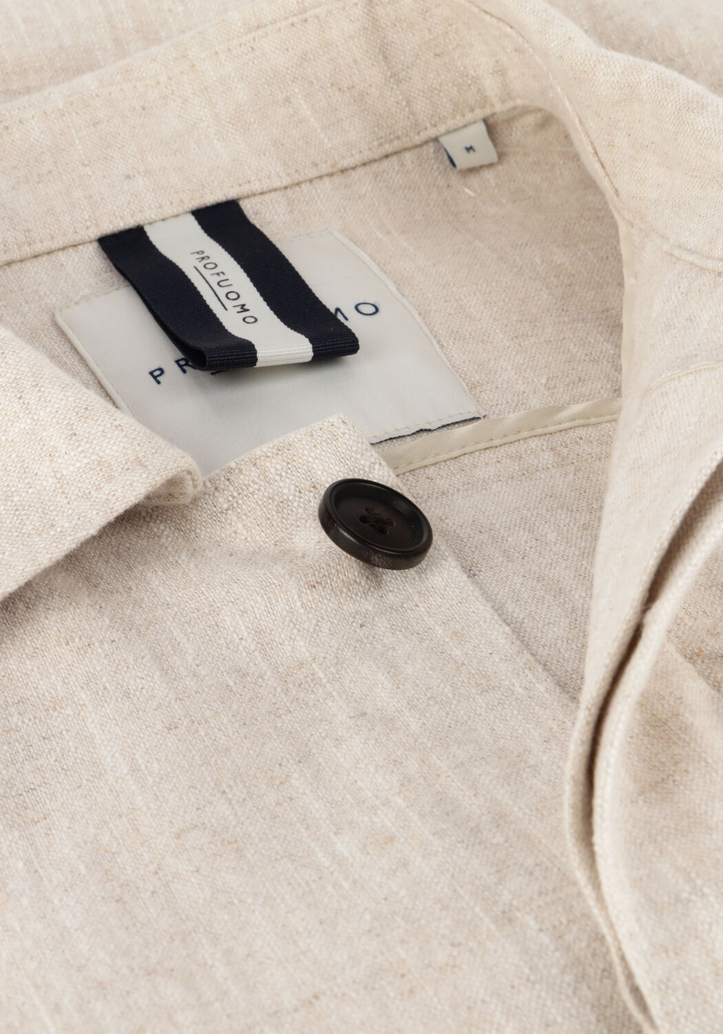 Zand PROFUOMO Overshirts OVERSHIRT COTTON LINEN - large