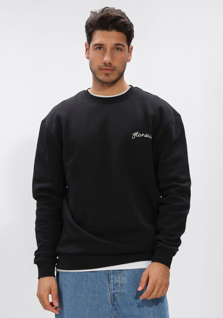 Zwarte FLANEUR Sweater SIGNATURE SWEATER - large