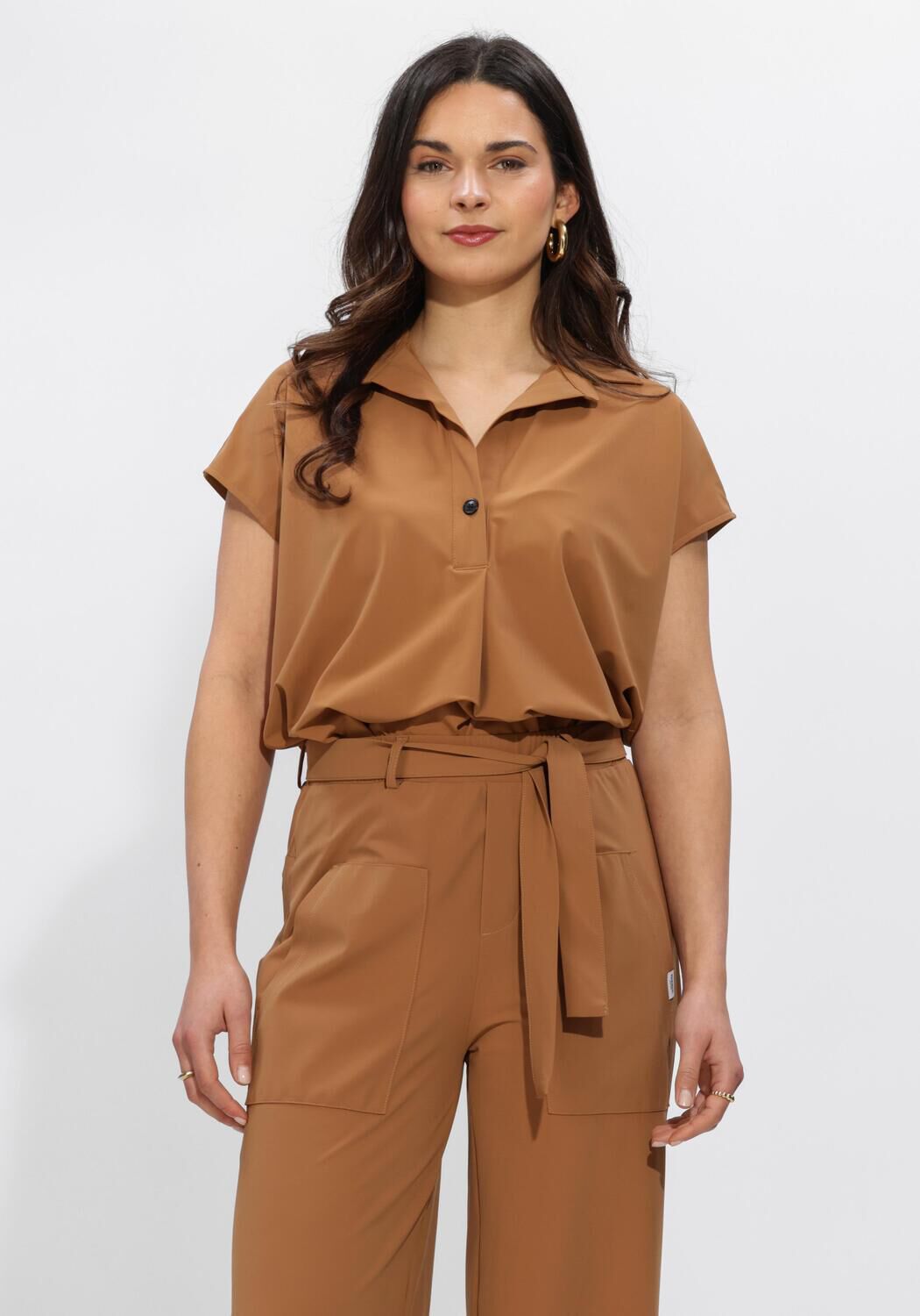 Penn & Ink Blouse
Dames Blouse, Maat: 34, Kleur: Camel afbeelding 1