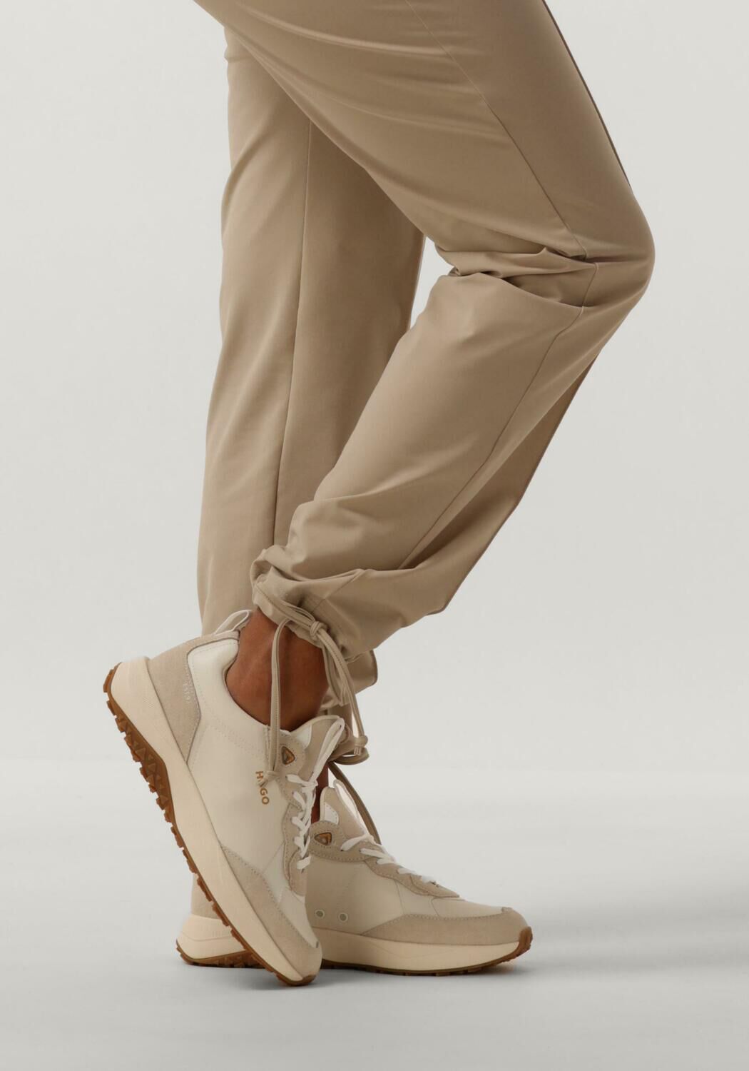 Beige HUGO Lage sneakers KANE RUN - large