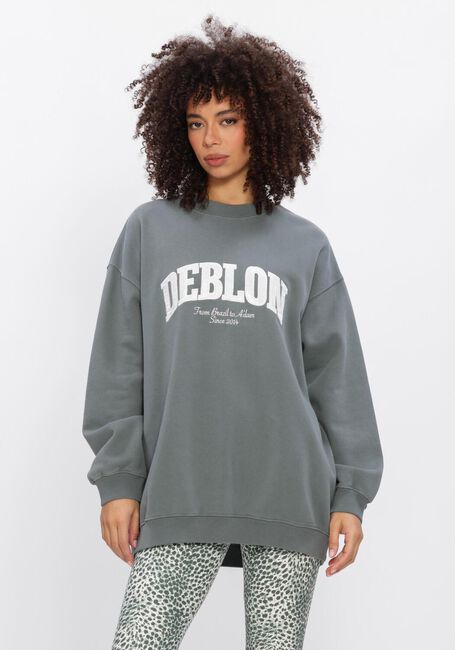 Donkergroene DEBLON SPORTS Sweater PHOEBE SWEATER - large