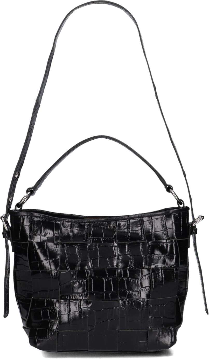 Núnoo Schoudertas
Dames Small Chiara Texas, Materiaal: Acryl, Kleur: Zwart afbeelding 1