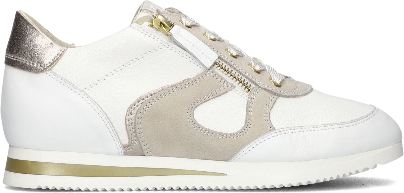 DL Sport Lage Sneakers Dames 6251, Maat: 37, Materiaal: Leer, Kleur: Wit