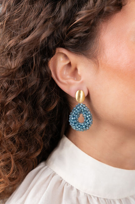 Lichtblauwe LOTT. GIOIELLI Oorbellen CE GB DROP XS - large