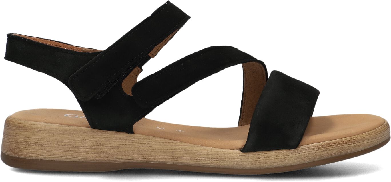Gabor Sandalen
Dames 063, Maat: 38, Materiaal: Suède, Kleur: Zwart