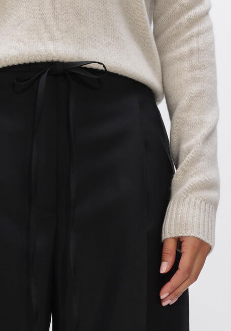 Zwarte ROHE Broeken RELAXED DRAWSTRING TROUSERS - large