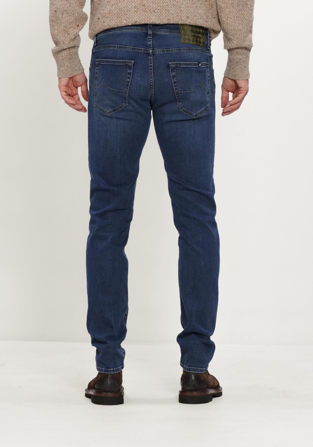 Blauwe JACOB COHEN Straight leg jeans PANT 5 PKT SUPER SLIM FIT NICK SLIM - large