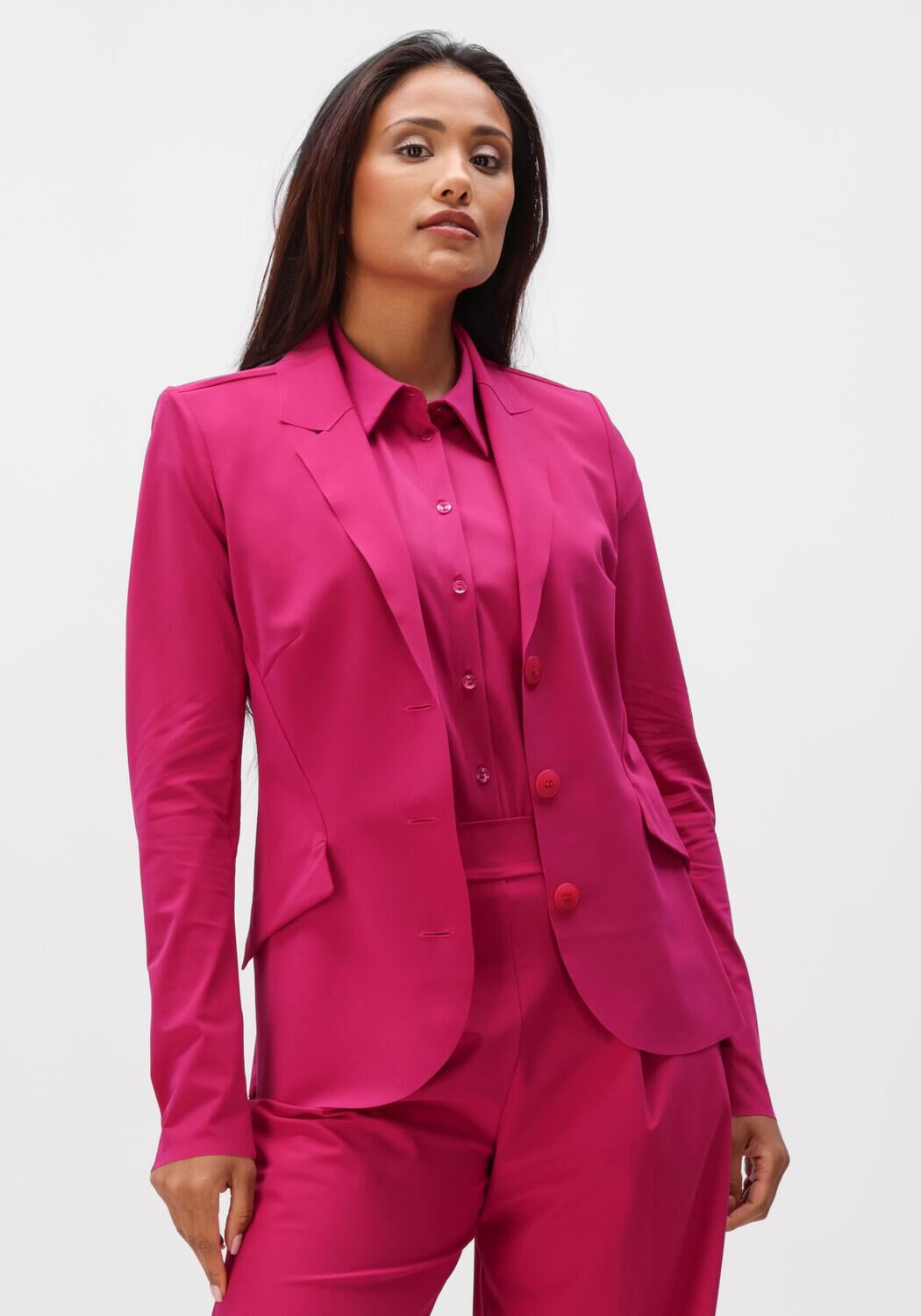 Japan Tky Blazer Dames Danno, Maat: S, Kleur: Fuchsia afbeelding 1