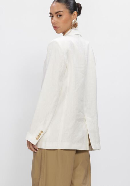 Witte FORTE FORTE Blazers CHIC LINEN CLOTH JACKET - large