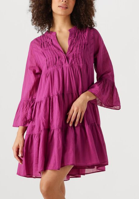 Fuchsia DEVOTION Mini jurk NEON - large