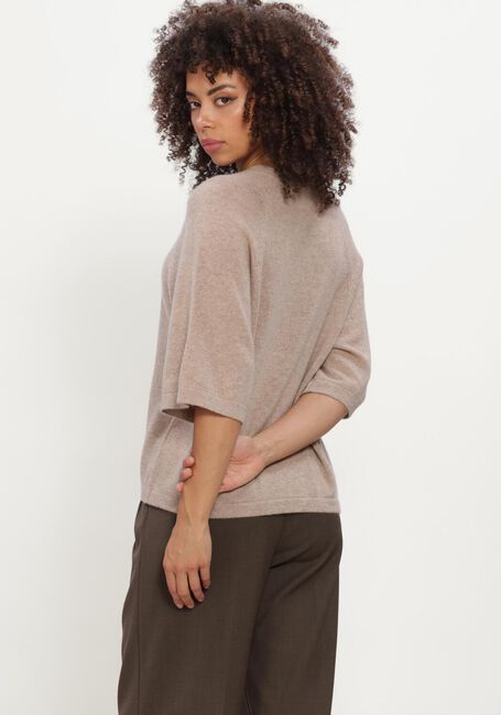 Beige ABSOLUT CASHMERE T-shirt LEANA - large
