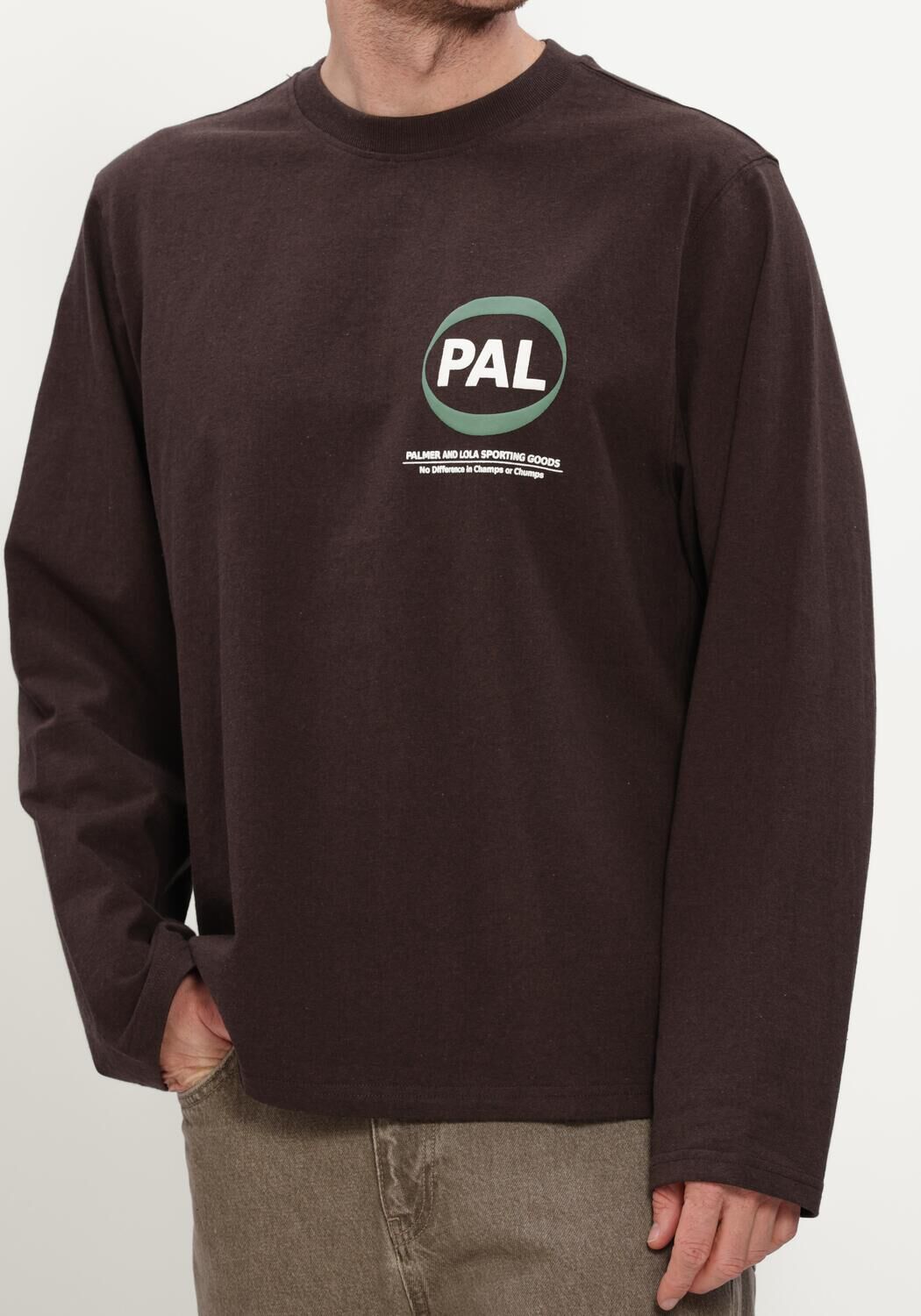 Bruine PAL Sporting Goods T-shirt PRE GAME LONGSLEEVE - large