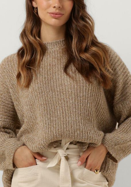 Zand SUMMUM Trui SWEATER MELANGE MOHAIR BLEND KNIT - large