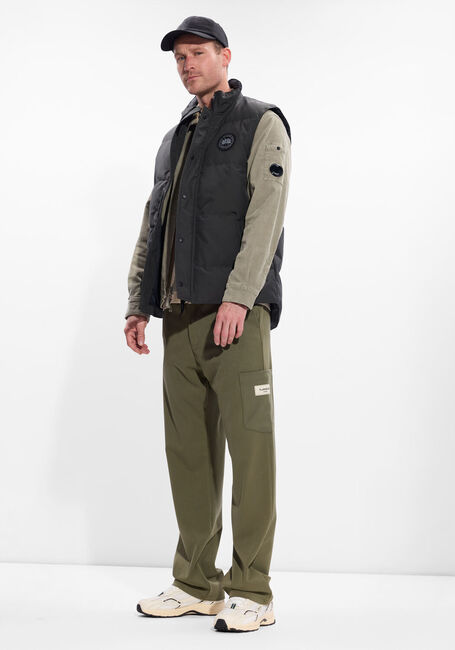Donkergroene CANADA GOOSE Bodywarmer MENS GARSON VEST BLACK LABEL BODYWARMER - large