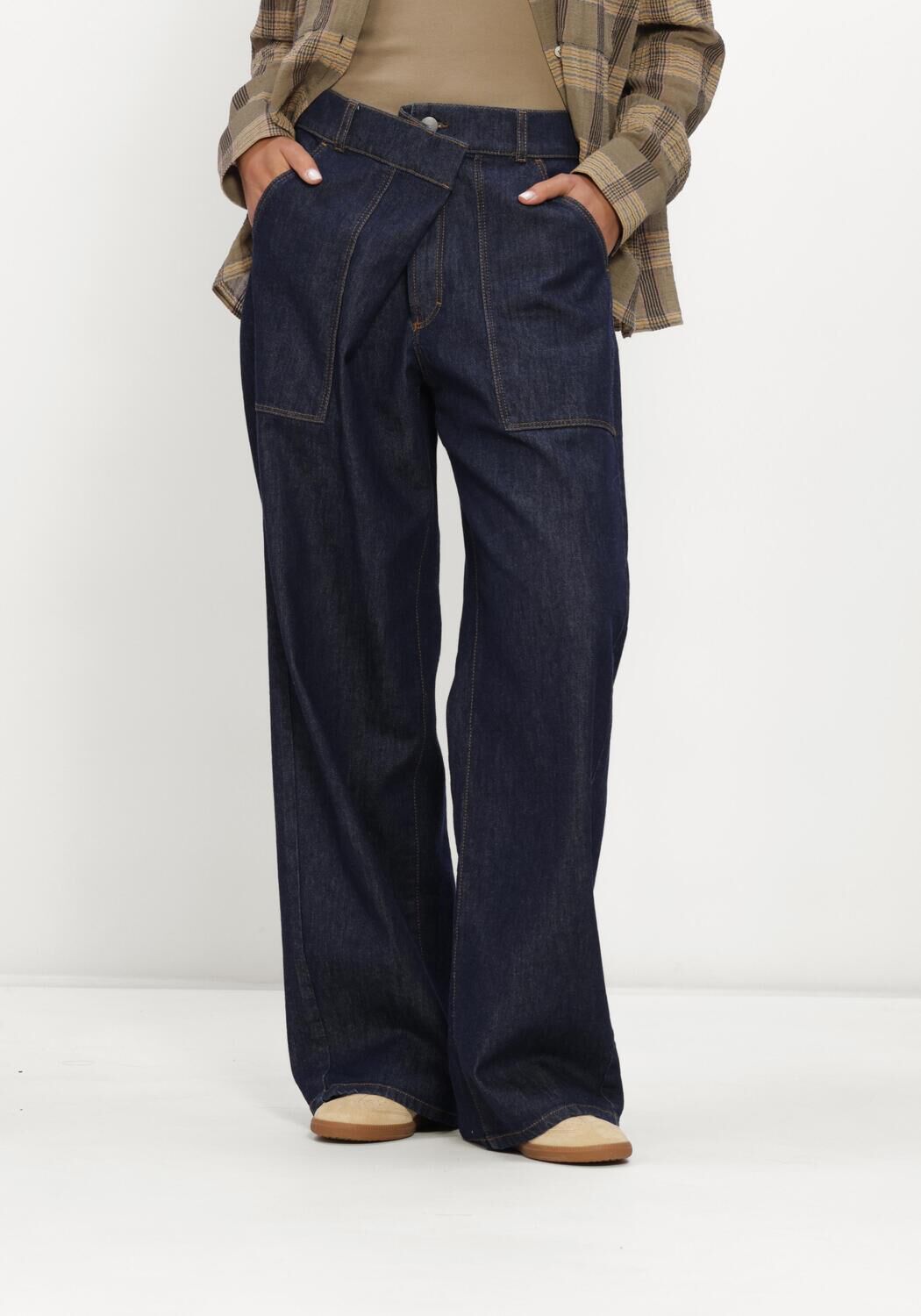 Khaki LUISA CERANO Top AUTHENTIC-DENIM - large
