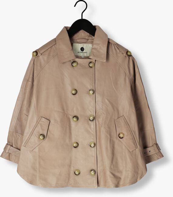 Grijze ALTER EGO Leren jas BIBI Grijze ALTER EGO Leren jas BIBI - large