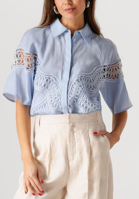 Lichtblauwe COPENHAGEN MUSE Blouses CMMOLLY-SHIRT 3 - large