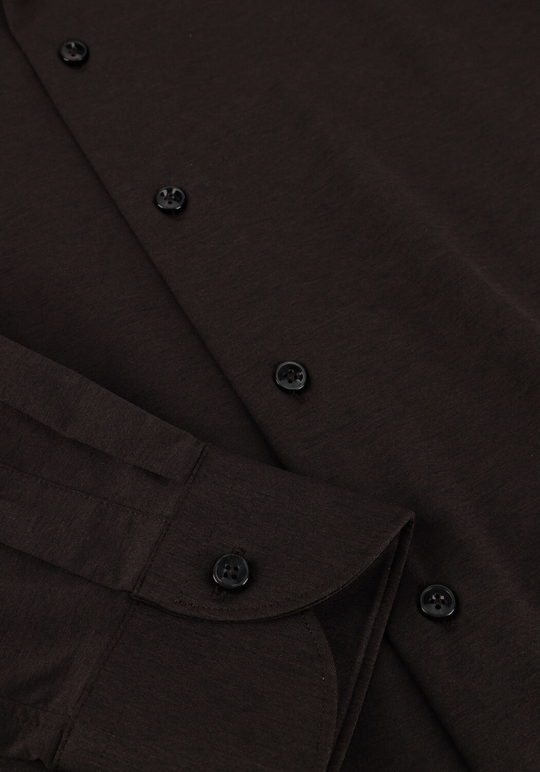 Bruine XACUS Klassiek overhemd ACTIVE SHIRT 558ML VAR070 - large