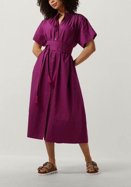 Paarse VANESSA BRUNO Midi jurk CIAO - large