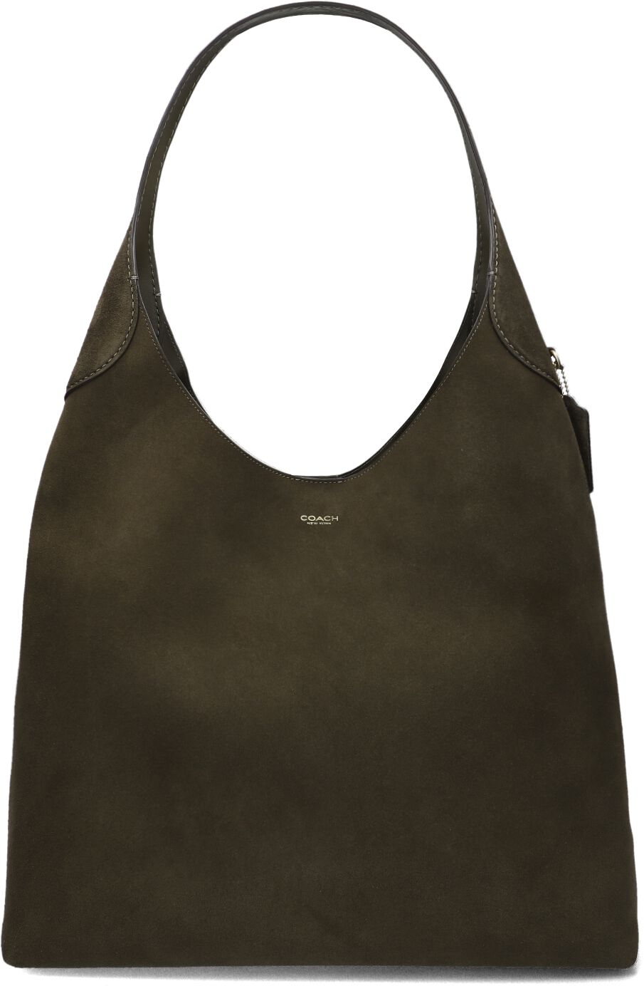 Coach Coach Schoudertas Dames Brooklyn Shoulder Bag 39, Materiaal: Suède, Kleur: Donkergroen