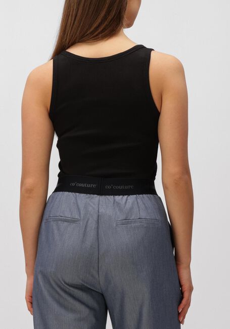 Zwarte CO'COUTURE Top GRANNY RIB SOLID EMB TANK - large