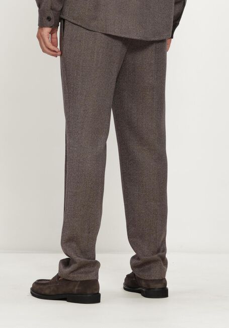 Bruine PROFUOMO Pantalon TROUSER MOULINE - large