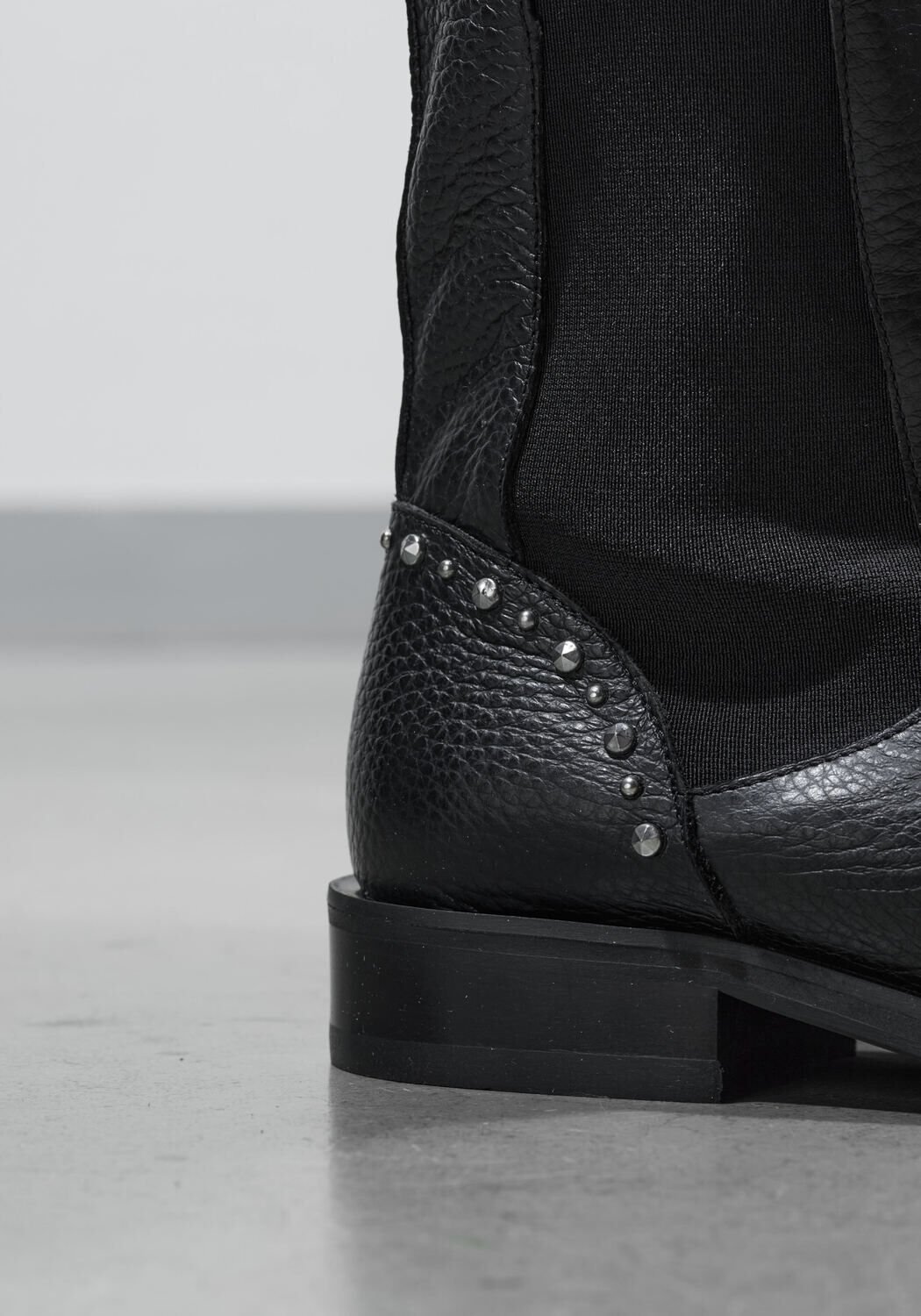 Zwarte STEFANO LAURAN Chelsea boots B5667 - large