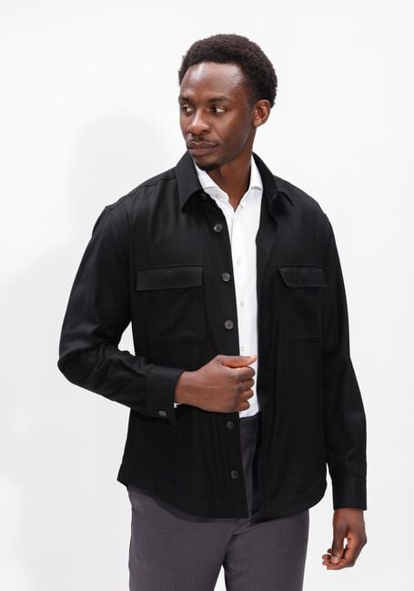 Zwarte XACUS Overshirt 91155 154ML - large