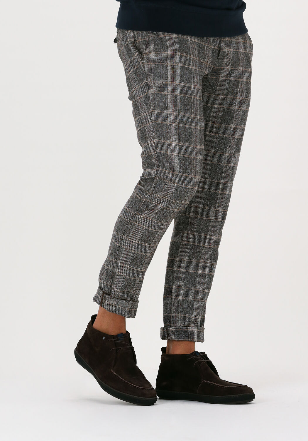 Bruine VAN BOMMEL Veterschoenen SBM-50024 - large