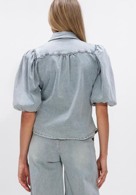 Lichtblauwe JANICE Blouses LARS - large