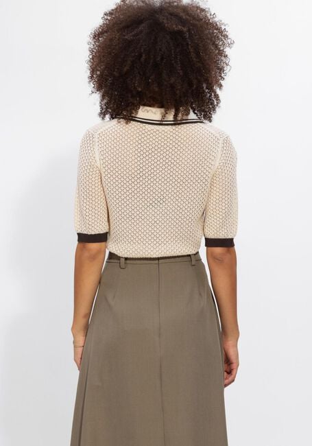 Ecru CO'COUTURE Truien/vesten LUECC POLO KNIT - large