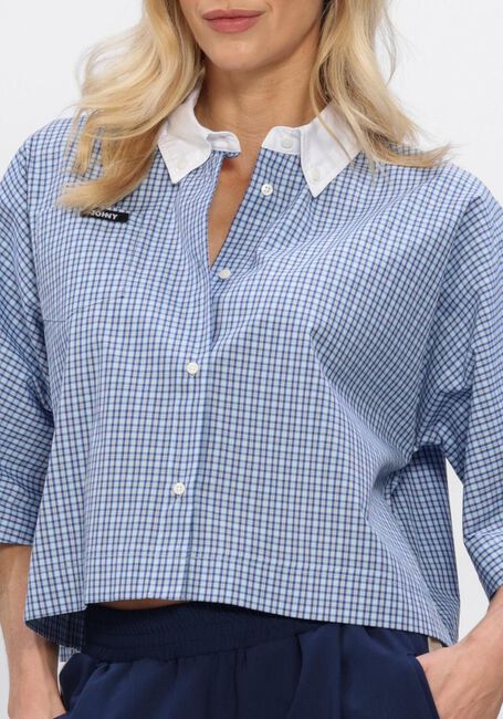 Blauwe JOHNY Tops & T-shirts BERRY SHIRT CROPPED - large