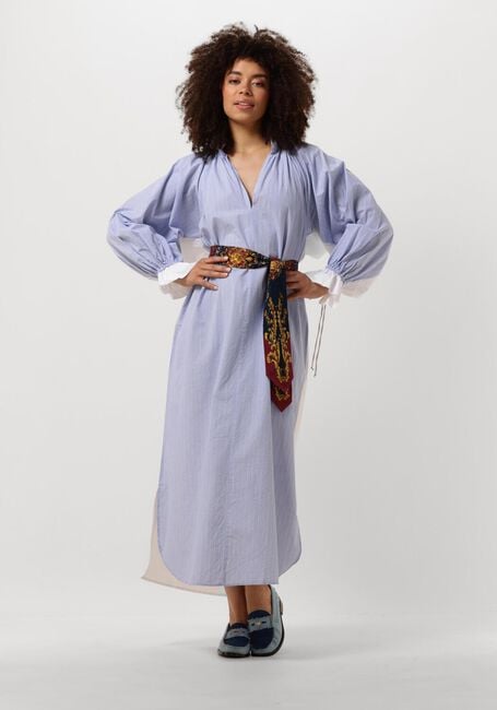 Lichtblauwe MES DEMOISELLES Maxi jurk WIKI - large