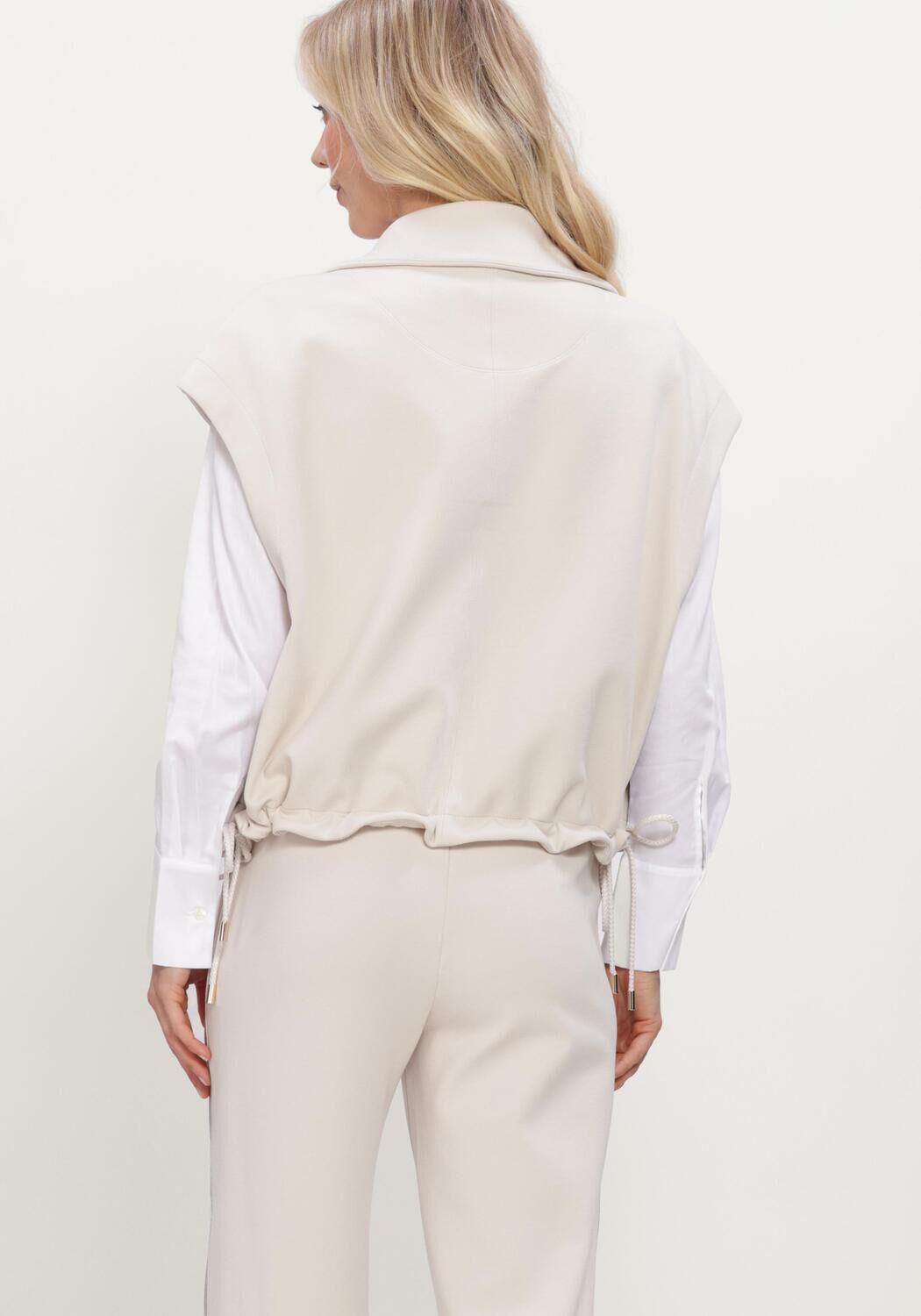 Ecru MARC CAIN SPORTS Trui VEST - large