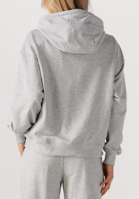 Lichtgrijze HAUTE L'AMITIÉ Sweater MINI CURVE HOODIE SWEAT - large