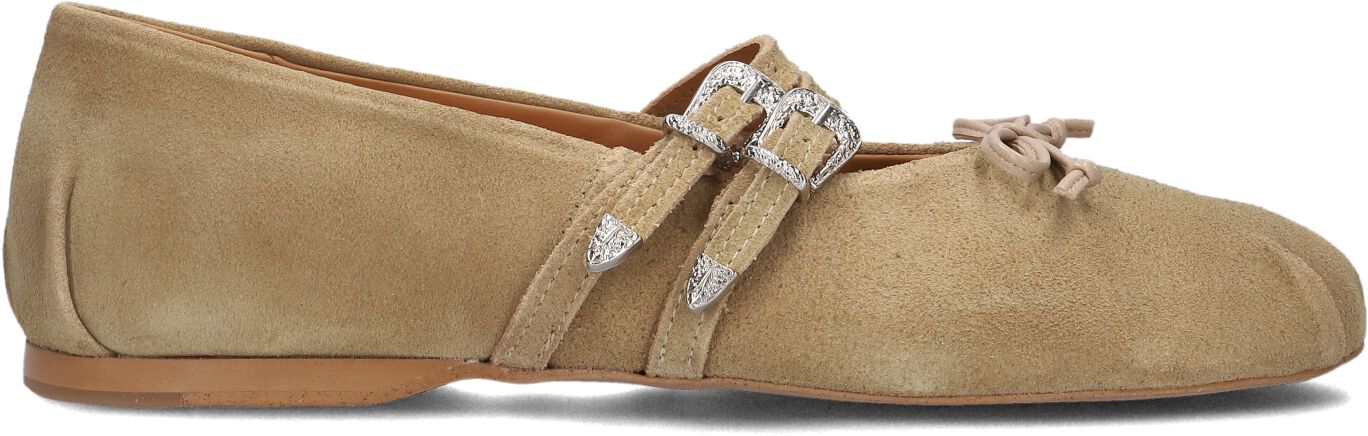 Posa Ballerina
Dames Vita Ballerina, Maat: 38, Materiaal: Suède, Kleur: Beige afbeelding 1