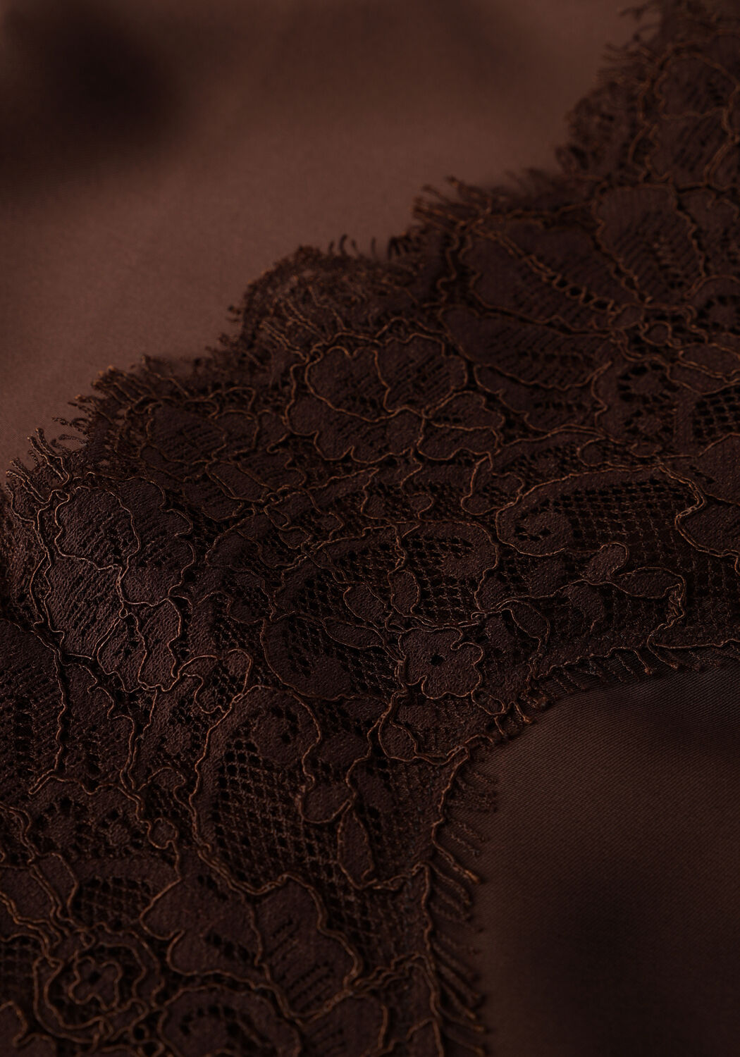 Bruine HAUTE L'AMITI&Eacute; Rokken NAOMI LINGERIE PENCILL SKIRT - large