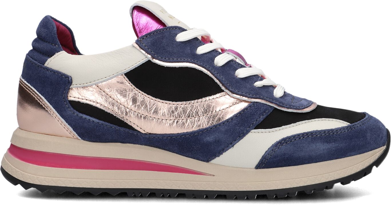 PiediNudi Lage Sneakers Dames Gavi, Maat: 42, Materiaal: Leer, Kleur: Blauw