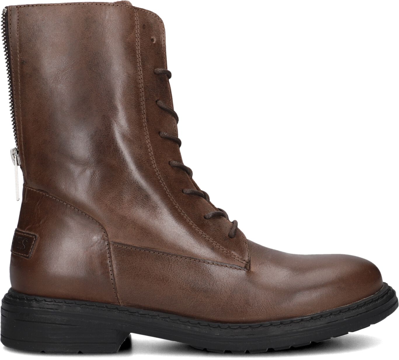 Shabbies Veterboots Dames Duck Lacey, Maat: 38, Materiaal: Leer, Kleur: Bruin