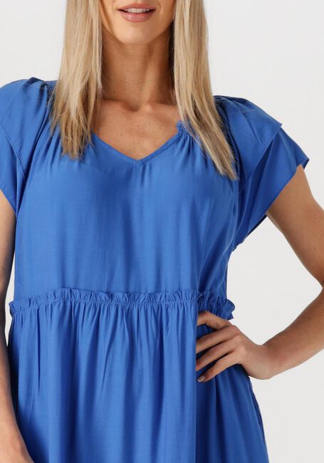 Blauwe CO'COUTURE Maxi jurk NEW SUNRISE DRESS - large