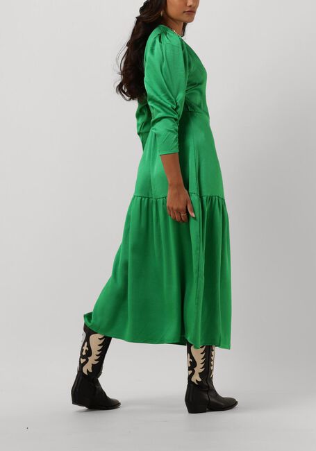 Groene CO'COUTURE Midi jurk MIRA WRAP DRESS - large