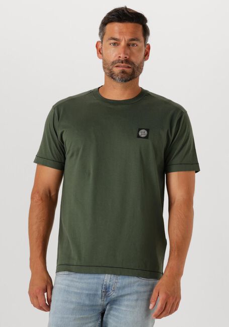 Groene STONE ISLAND T-shirt SS T SHIRT - large